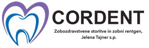 Zobozdravstvene storitve in zobni rentgen Cordent Logo
